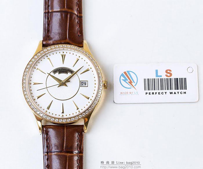 百達翡麗PATEK PHILPPE LS精品 經典款 原裝進口9015機芯 藍寶石鏡面 超薄 男士腕表  wssb4613